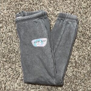 Ron Jon Gray Sweatpants with Tapered Legs